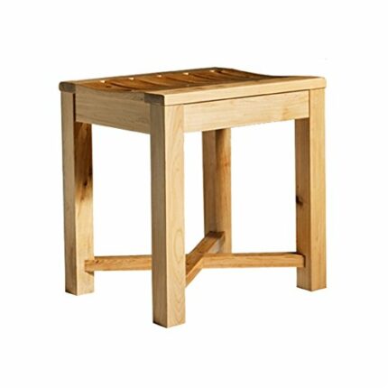 Bath Stools,Shower Stool Bathroom Waterproof Non-Slip Safety Stable Comfort Bath Chair Change Shoes Stool Elderly/Handicapped/Pregnant Solid Bath
