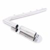 2 Set of NUZAMAS Wall Mounted 304 Stainless Steel Swing Arm Holders, Clothes Coat Hanger, 5 Hooks Coat Rack Closet, Storage Organizer Mirror Fini