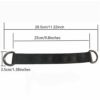 AIVOOF Tree Swing Straps, 2 PCS 25cm / 9.8inches Tree Swing Hanging Kit Heavy Duty Hanging Straps Holds 440 lbs Perfect for Tree Swing Seat, Hamm