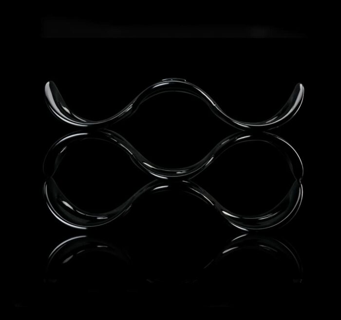 Guzzini 17010010 Cuvée Bottle Rack, SMMA, Black