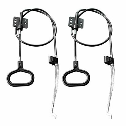 Sofa Recliner Cables D-Ring Recliner Release Pull Handle Cables Couch Release Recliner Replacement Parts, Hook Exposed Cable Total Length 38.58 I
