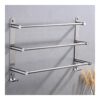 HIGOH Towel Racks, Towel Rail for Bathroom,Stainless Steel Towel Bar,Bathroom Towel Holder,3 Layer Hand Towel Holder Hanging Holder,Wall Mounted