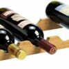 RTA 4 Bottle Bamboo Open Modular Wine Rack