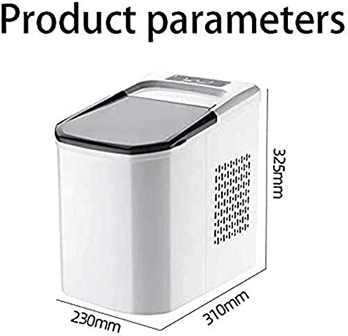 CXSMKP Electric Ice Maker Machine Portable Ice Cube Makers 10Kg/24H Stainless Steel Self Cleaning Ice Crushers For Home Kitchen