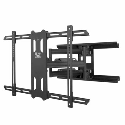 Kanto PDX650 Full Motion Articulating TV Wall Mount for 37-inch to 75-inch TVs | Low Profile with 22" Extension | Integrated Cable Management | S
