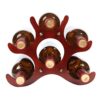 NEOCHY Creative European Solid Wine Rack, Decorative Wine Bottle Rack, Home Living Roomnishings Wine Rack