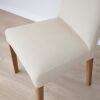 Ikea BERGMUND chair, oak effect/Hallarp beige