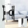 Hama 118062 Ultraslim Full Motion TV wall mount for televisions from 19-48 inches, VESA to 200 x 200 mm, Black