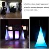 Speaker Stand Cover UCARE Universal Lighting Tripod Stand Scrim DJ Speaker Light Stand Skirt Cover Triple Sided 360 Degree Stretchable Speaker St