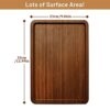 Fiacvrs Wooden Sofa Armrest Tray, Sofa Arm Clip Table, Couch Arm Table for Wide Couches, Coffee Table and Side Tables for Small Spaces(Dark Brown