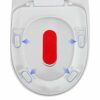 8 Pieces Toilet Seat Buffers Universal Seat Replacement Bumpers with Strong Adhesive