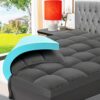 ELEMUSE Memory Foam Mattress Topper for Back Pain Relief-Mattress Topper Double Bed with Washable Cover, with OEKO-TEX & CertiPUR-US (Double Size