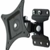 Allcam LCD201 17" 19" 22" 24" 26" LED/LCD TV Wall Bracket 30° Tilt, 180° Swivel, 360° Free Rotate Mount Size 100 75 Holds up to 15 kgs weight