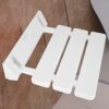 Wall Mount Shower Chair Stool, Aluminium Alloy Wall Mount Bath Stool Bench for Bathroom, 130Kg Load