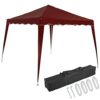 Casaria Light Brown Capri Pop Up Gazebo 3x3m | UV Protection 50+ | Waterproof | Incl. Bag Pegs Guy Ropes | Folding Party Garden Patio Tent Outdoo