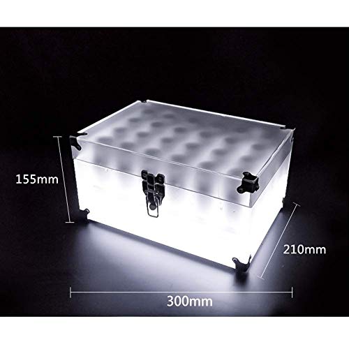 CHUNYU Nightclub Creative Luminous Cocktail Box VIP Bartender Wine Rack Aluminum Bottle Wine Glass Light Box