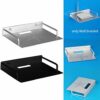 Faderr TV Box Shelf, TV Box Router Set-top Box Single Floating Shelf Wall Bracket, Wall Mount DVD Player Stand Rack Aluminum Home Router Holder