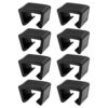 8 Pack Sofa Furniture Clips - Useful Garden Furniture Clips | Connect Sectional or Module Couch Patio Furniture | Sofa Mounting Clips | Prevent M