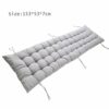 Wrighteu Sun Lounger Cushion Replacement Classic Garden Patio Thick Chair Recliner Relaxer Pad (grey)(No Chair)