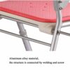 Bath Stools,Pink Bathing Chair Foldable Bathroom Shower with Backrest Stool Height Adjustable Bath Stool with Eva Foam Cushion Rotatable Handrail