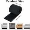ARNCR 20ft Toy Blocker for Under Couch and Under Bed Under Couch Blocker for Toys and Pets Toys from Going Sliding Adjustable Bed Gap Bumper Unde