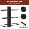 AGJIDSO Wine Rack Wall Mounted, 12 Bottles Vertical Wine Bottle Rack Wall Mounted,Solid Wood Wine Racks for Wall,Wall Hanging Wine Racks for Wine