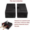 YELAIYEHAO Heavy Duty Easy Installation Fillable Umbrella Stand Holder for Outdoor Patio Umbrellas,Detachable Umbrella Base Weight Bag, Umbrella