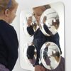 TickiT 72406 Large 4-Domed Acrylic Mirror Panel, one size & 72404 Large Single Dome Acrylic Mirror Panel, 490 mm Size