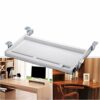 Under Desk Keyboard Tray Rack Drawers Slide Platforms or Home Office