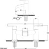 [Waterfall Bath Tap] Hapilife Modern Bathroom Tub Monobloc Bath Filler Mixer Chrome Double Lever