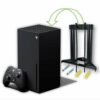 Xbox Series X Wall Mount Wall Bracket Floating Vertical Holder Hidden Black