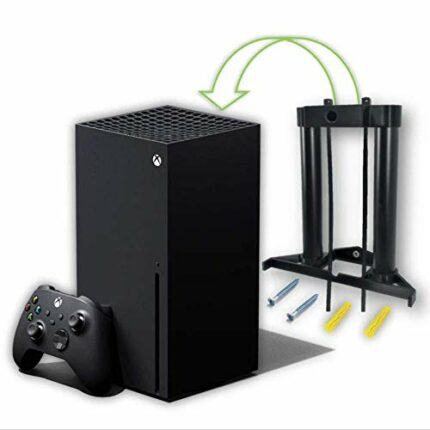 Xbox Series X Wall Mount Wall Bracket Floating Vertical Holder Hidden Black