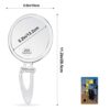 Magnifying Mirror 20x / 1x Two Sided, Double Sided Magnifying Mirror with Stand, Magnified Hand Mirror for Makeup, Blackhead/Comedone Removal (6i