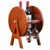 ZYZMH European Style Wine Rack, Solid Wood Decoration Wine Glass Rack Creative Wine Rack Living Room Decoration