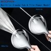 High Pressure Shower Head with Handheld, 8 Spray Settings + 2 Power Jet Modes Shower Heads, 5.04" Detachable Showerhead Set with Stainless Steel