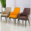 dining chair Kitchen Dining Room Furniture Chairs Dining Chairs Set Of 2 Living Room Armchairs,Modern Leather High Back Padded Soft Dining Chairs