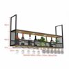 Stylish Simplicity Bar Wine Rack, Wrought Iron Stylish Simplicity Wine Rack, Multi-Function Storage Wine Rack, Bar-Specific Goblet Rack, Creative