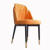 dining chair Kitchen Dining Room Furniture Chairs Velvet Dining Chair With Metal Legs Velvet Seat And Backrests For Lounge Kitchen Bedroom Living