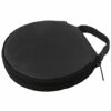 Losuya Portable Round 20 Capacity CD DVD Disc Storage Case Bag Wallet for Car, Home and Office Use (Black)