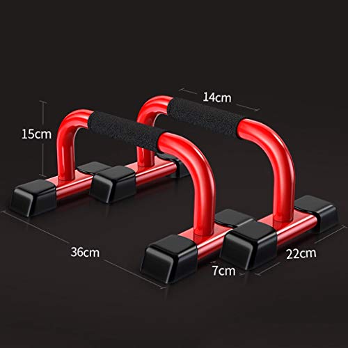 DLOETT Push Up Bars Strength Training, Home Workout Equipment Pushup Handle with Foam Grip and Non-Slip Sturdy Structure Pushup Stands