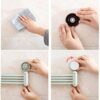 N/A Bathroom Towel Bar, Easy Install With Self-Adhesive, Drilling On Walls at Home Suction Cup Towel Rack (Color : 3-pack)
