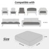 YISUN Waterproof Couch Cushion Covers, Stretch Sofa Cushion Covers, Sofa Cushion Covers Replacement Stretch Sofa Covers, Furniture Protector Seat