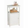 Premier Housewares Floorstanding Cabinet, 83 x 45 x 30 cm - White