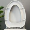 8 Pcs Toilet Seat Buffers Seat Replacement Bumpers, Seat Bumpers Universal Stoppers, Toilet Seat Bumper Kit with Strong Adhesive Suitable for Mos
