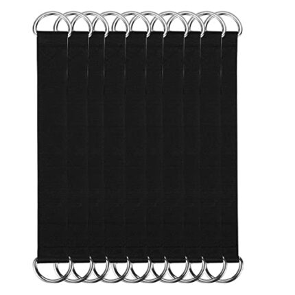 HOUSON 10 PCS Swing Connection Strap, Swing Attachment Hammock Suspension Strap Swing Hanging Straps with D-Ring Buckle Outdoor Indoor Tree Swing