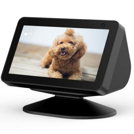 Cozycase Echo Show 8 & Echo Show 5 Stand (1st Gen & 2nd Gen) - Adjustable Holder Stand Accessories Alexa Show 8, Tilt Function, Anti-Slip Base (B