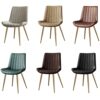 Kitchen Dining Room Furniture Chairs Dining Chairs Set Of 6,PU Leather Kitchen Chair Modern Simplicity Bedroom Marriage Room Balcony Sofa Chair D
