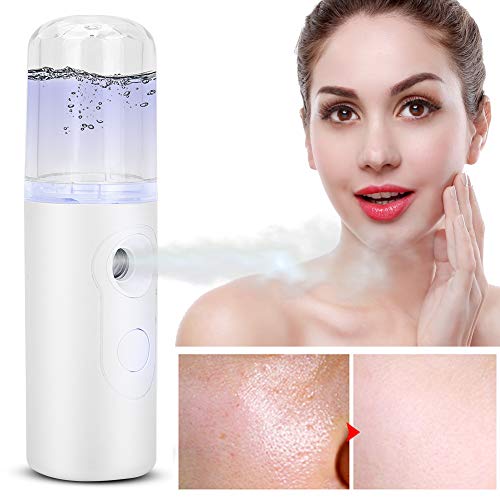 ALREMO HUANGXING - Face Humidifier, Mist Sprayer Face Steam Instrument Nano Mist Sprayer Face Hydration Sprayer, for Legs Face Body Hands