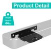 Loyeenha Pair Wall Mounting Bracket for LG Sound bar for SH2 SH4 SH7 SPH2B-P SPH5B-W NB3540 NB554 S54A1-D NB5540 NB4540 S44A1-D NB4540 NB4540 NB5