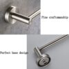 Bathroom Bathroom Towel Hanging Suspension Brushed Towel Rack Single Rod Kitchen Balcony Towel Bar Towel Bracket Tower Hanger/30Cm